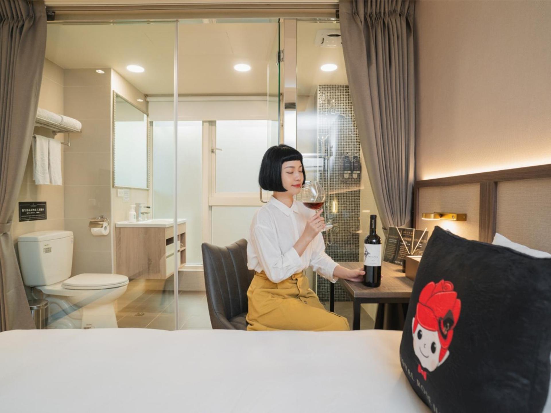 Royal Rose Hotel Zhongshan Tajpej Szoba fotó