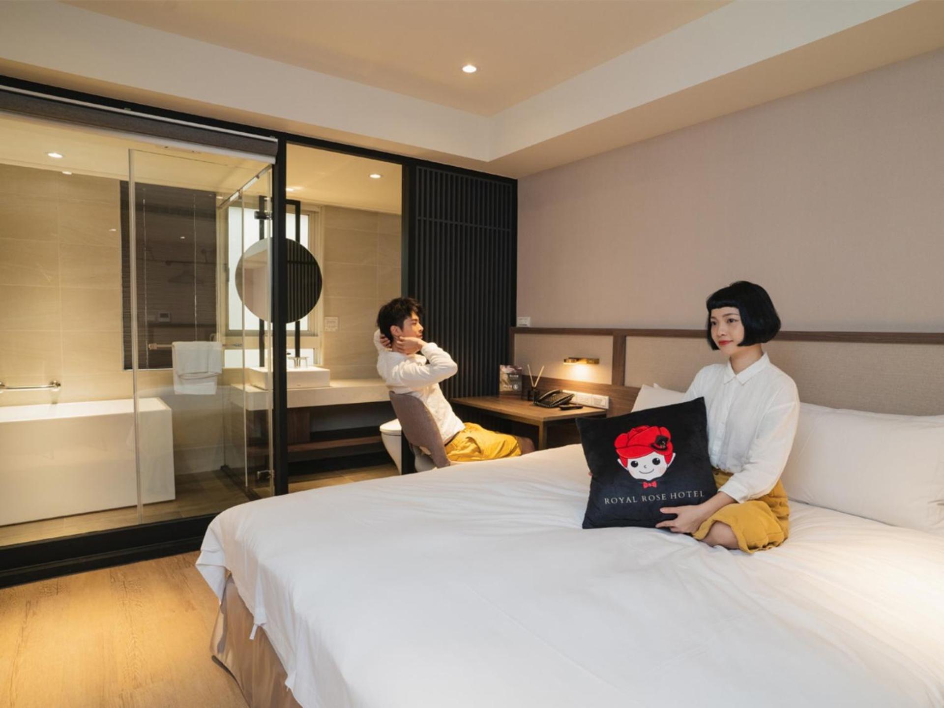 Royal Rose Hotel Zhongshan Tajpej Szoba fotó