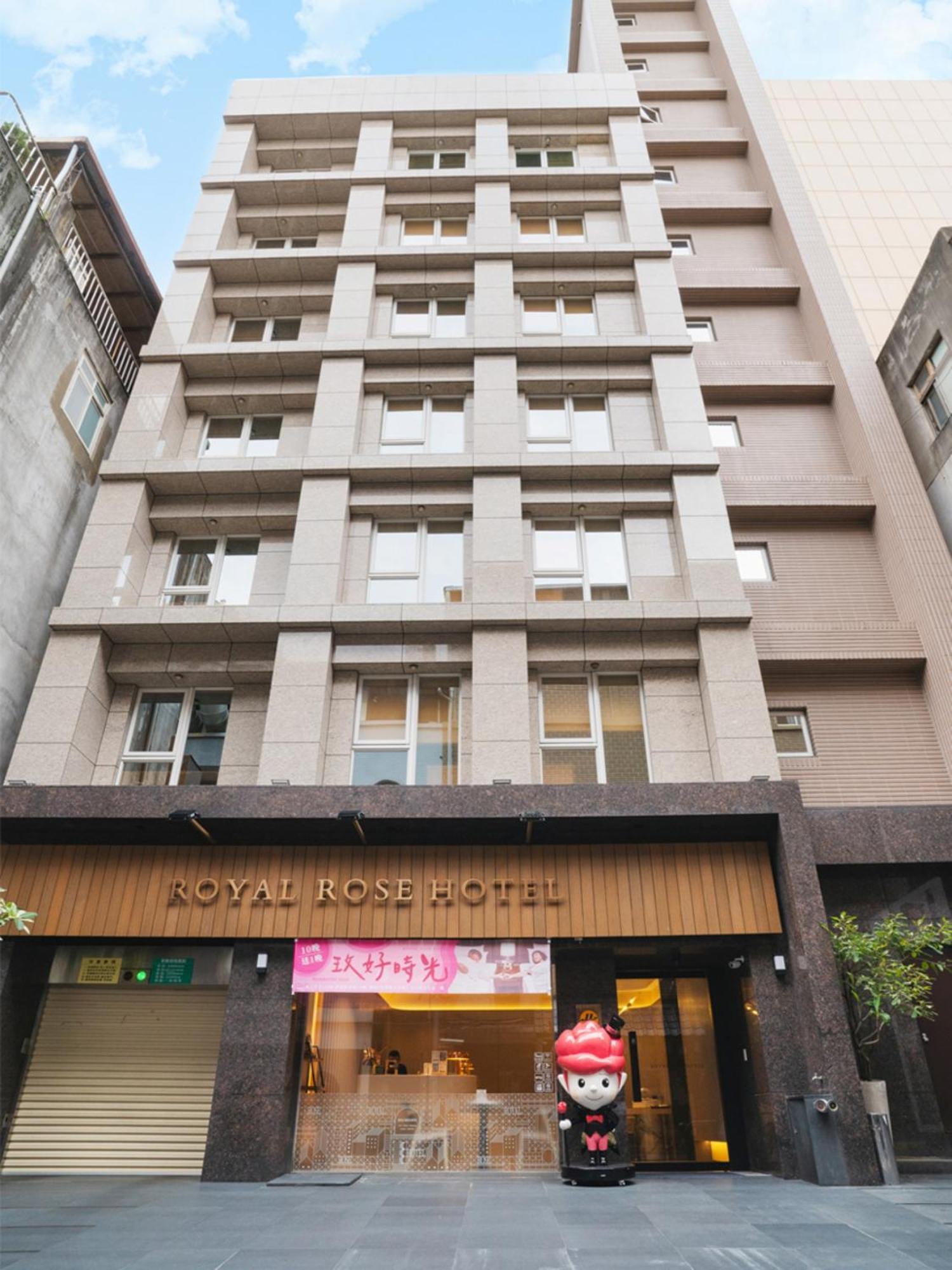 Royal Rose Hotel Zhongshan Tajpej Kültér fotó