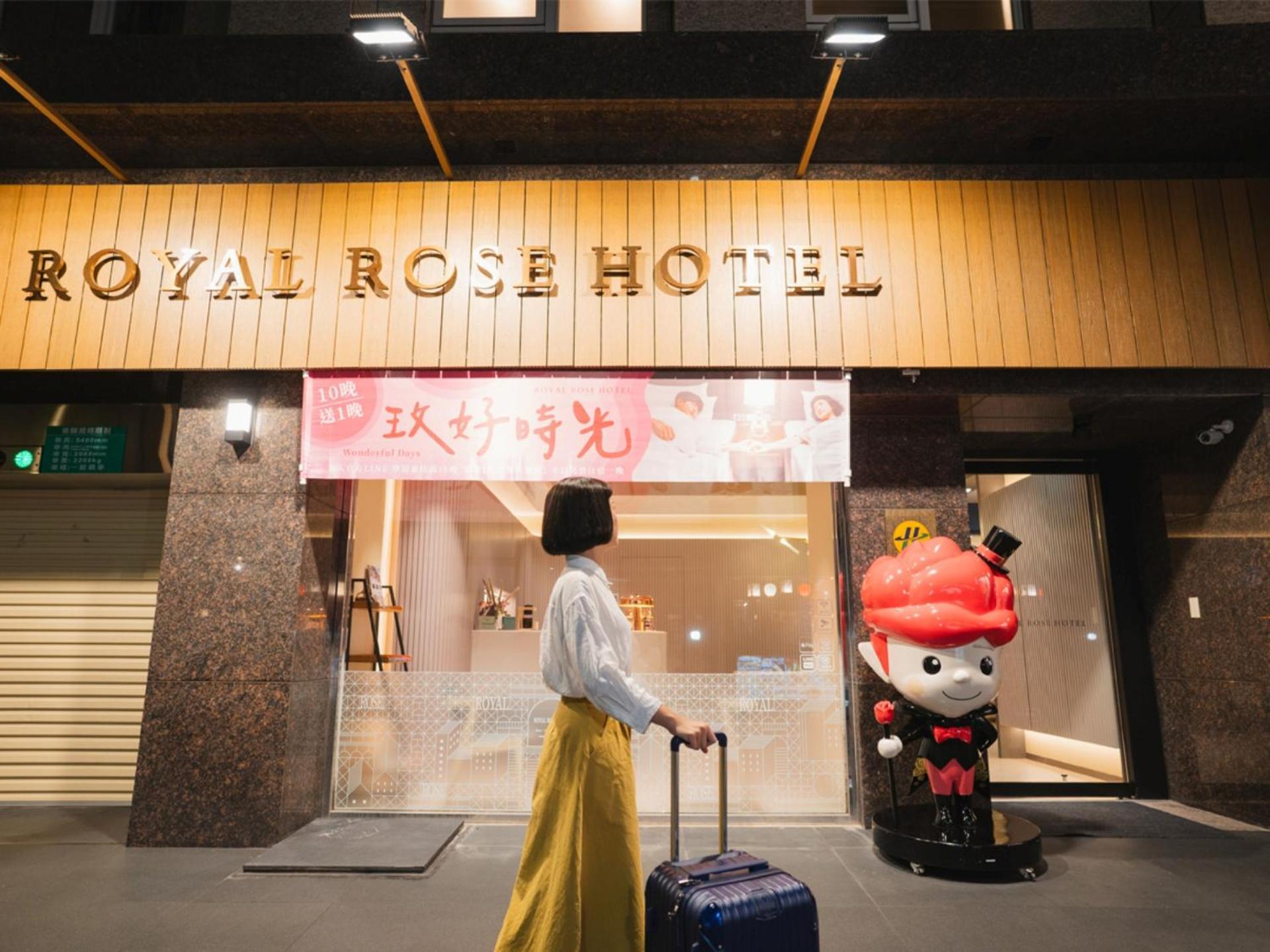 Royal Rose Hotel Zhongshan Tajpej Kültér fotó