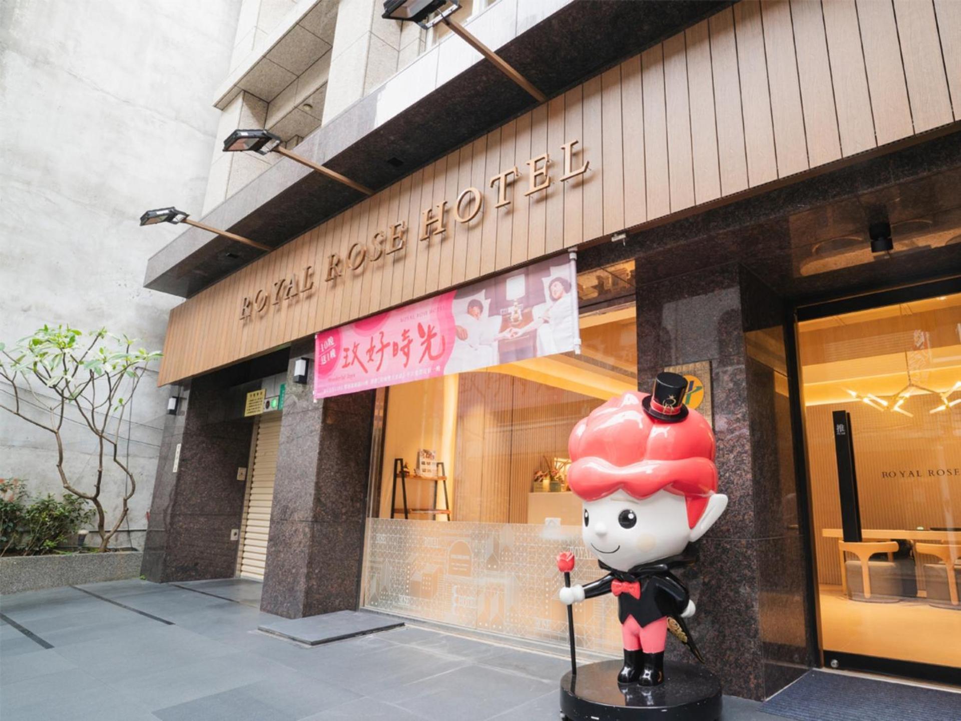 Royal Rose Hotel Zhongshan Tajpej Kültér fotó