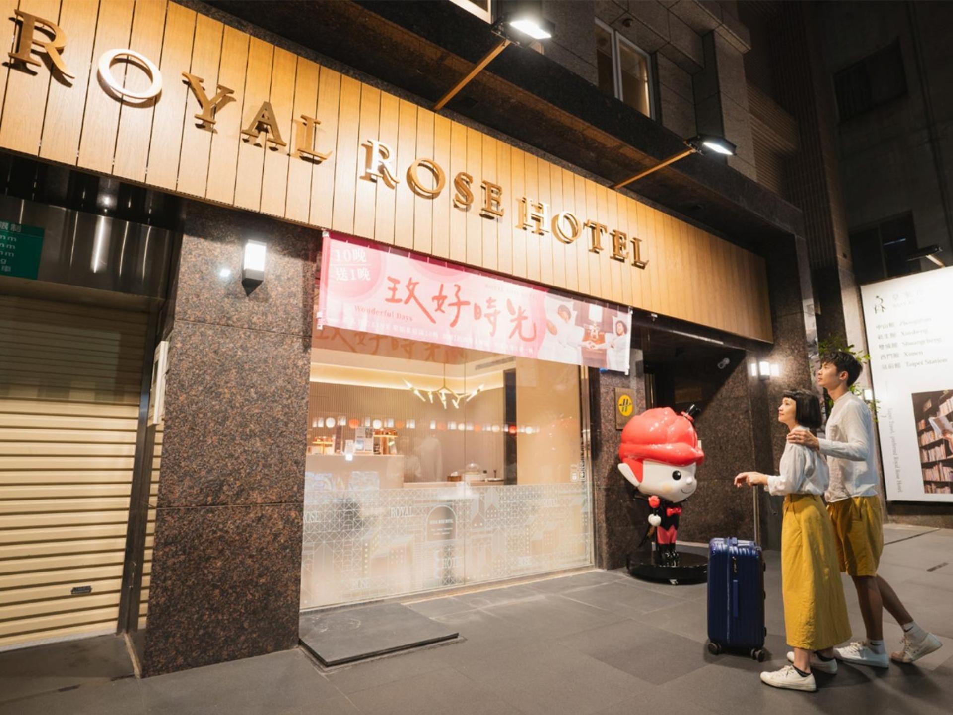 Royal Rose Hotel Zhongshan Tajpej Kültér fotó