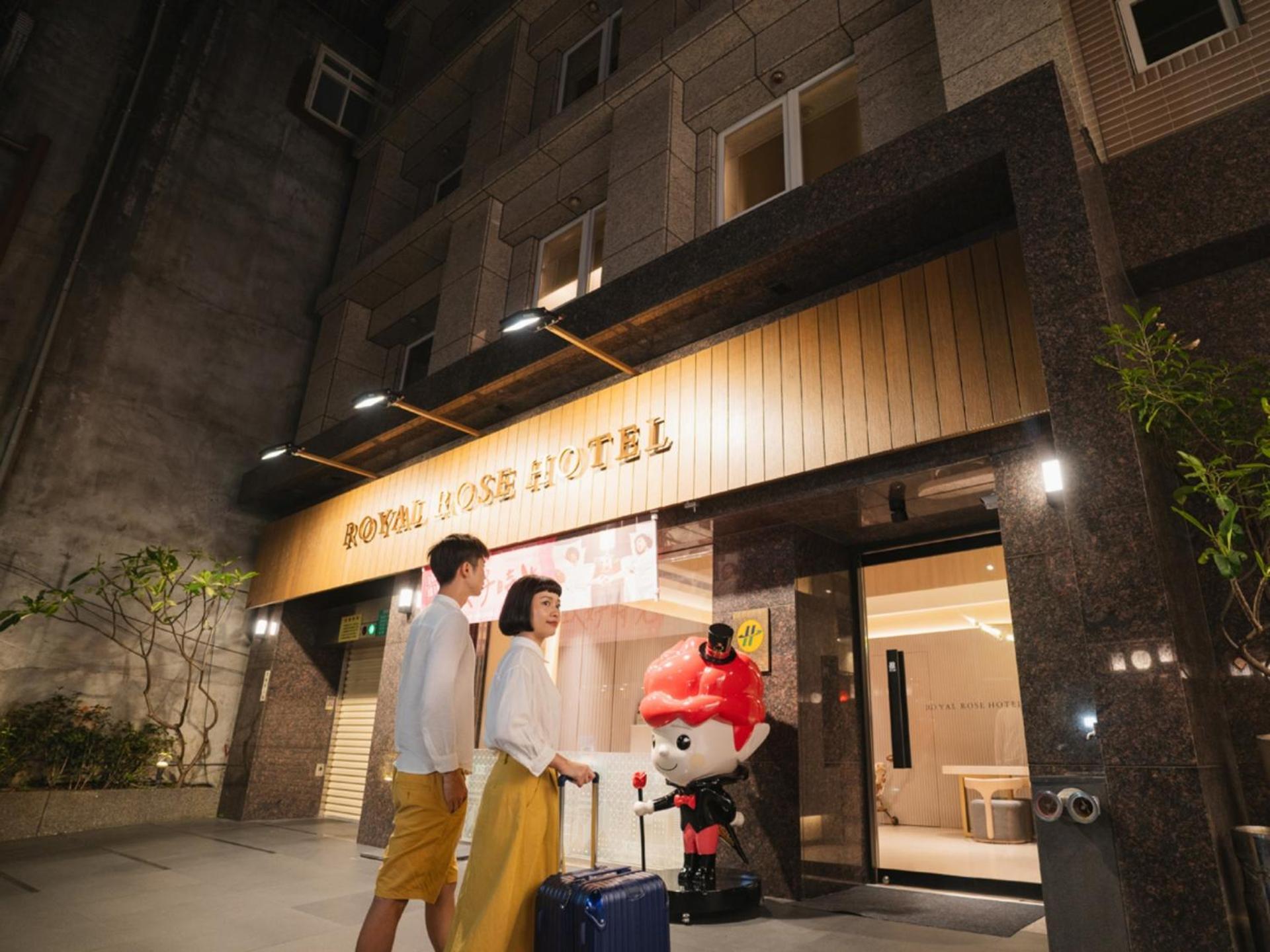 Royal Rose Hotel Zhongshan Tajpej Kültér fotó